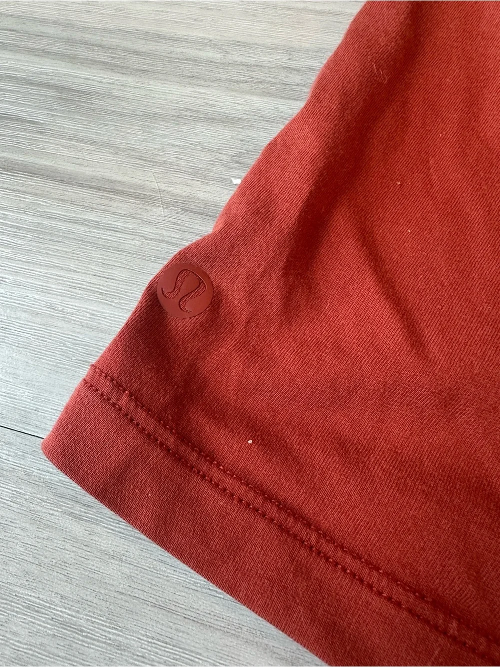 Lululemon All Yours Tank Brick Orange Color Womens medium